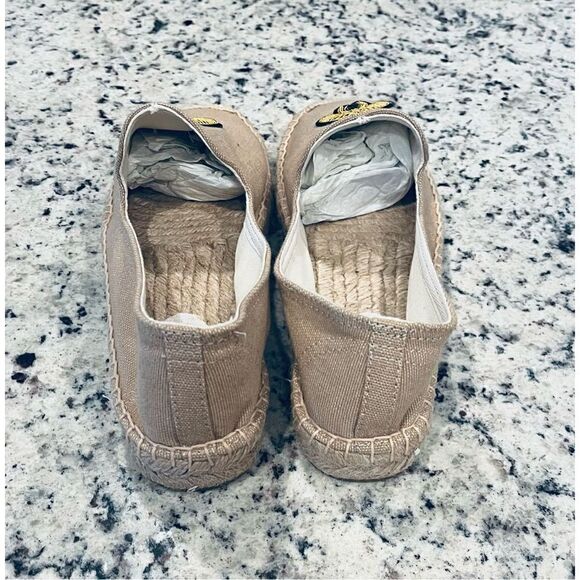 Tienda Soludos Espadrilles Shoes Embroidery Sweet Slip Smoking Up Summer Shoe - Picture 4 of 6